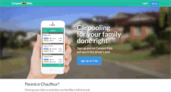 Desktop Screenshot of carpool-kids.com